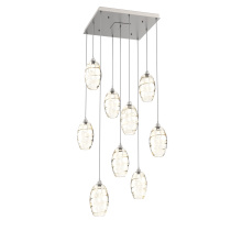 Hammerton CHB0035-09-BS-OA-C01-E2 - Ellisse Square 9pc Multi-Pendant