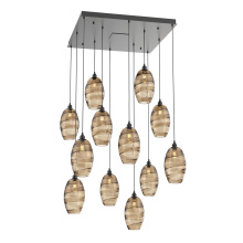 Hammerton CHB0035-12-MB-OB-C01-E2 - Ellisse Square 12pc Multi-Pendant
