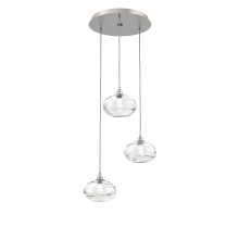 Hammerton CHB0036-03-BS-OC-C01-E2 - Coppa Round 3pc Multi-Pendant