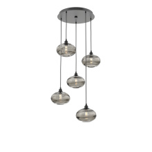 Hammerton CHB0036-05-MB-OS-C01-E2 - Coppa Round 5pc Multi-Pendant