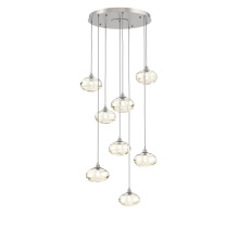 Hammerton CHB0036-08-BS-OA-C01-E2 - Coppa Round 8pc Multi-Pendant