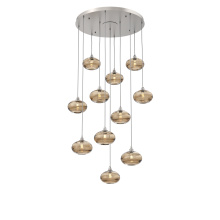 Hammerton CHB0036-11-BS-OB-C01-E2 - Coppa Round 11pc Multi-Pendant