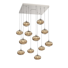 Hammerton CHB0036-12-BS-OB-C01-E2 - Coppa Square 12pc Multi-Pendant