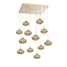 Hammerton CHB0036-12-GB-OB-C01-E2 - Coppa Square 12pc Multi-Pendant