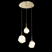 Hammerton CHB0039-03-GB-A-C01-L3 - Gem Round 3pc Multi-Pendant