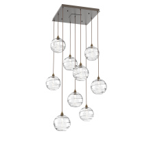 Hammerton CHB0047-09-FB-OC-C01-E2 - Terra Square 9pc Multi-Pendant