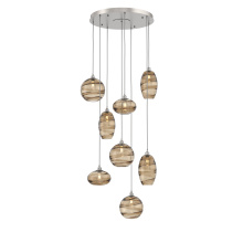 Hammerton CHB0048-08-BS-OB-C01-E2 - Misto Round 8pc Multi-Pendant
