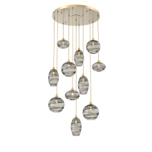 Hammerton CHB0048-11-GB-OS-C01-E2 - Misto Round 11pc Multi-Pendant