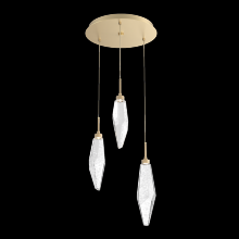 Hammerton CHB0050-03-GB-CC-C01-L1 - Rock Crystal Round 3pc Multi-Pendant