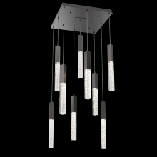 Hammerton CHB0060-09-GP-GC-C01-L1 - Axis Square 9pc Multi-Pendant