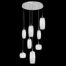 Hammerton CHB0091-08-CS-C-C01-L1 - Vessel Round 8pc Multi-Pendant