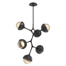 Hammerton CHB0093-VA-MB-A-001-L3-BM - Cabochon Chandelier Large Pendant Matte Black