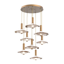 Hammerton CHB0099-08-NB-00-C01-L3-CG - Cumulus Round 8pc Multi-Pendant