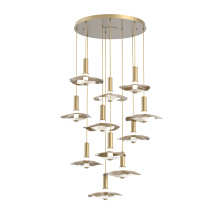 Hammerton CHB0099-11-GB-00-C01-L3-WI - Cumulus Round 11pc Multi-Pendant