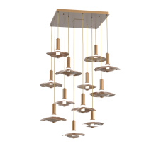 Hammerton CHB0099-12-NB-00-C01-L3-MI - Cumulus Square 12pc Multi-Pendant