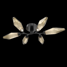 Hammerton CLB0050-01-MB-CB-L3-RTS - Rock Crystal Flush Mount - 6pc - Ready to Ship