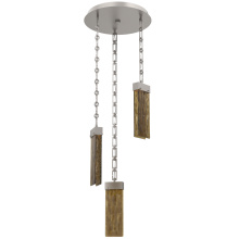 Hammerton CNB0042-03-BS-BG-CH3-L3 - Parallel Round Chain 3pc Multi-Pendant