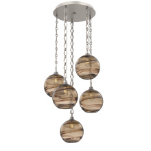 Hammerton CNB0047-05-BS-OB-CH1-E2 - Terra Round 5pc Multi-Pendant Chain