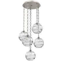 Hammerton CNB0047-05-BS-OC-CH1-E2 - Terra Round 5pc Multi-Pendant Chain