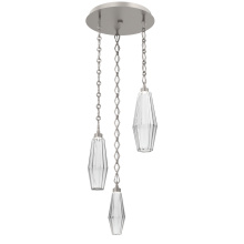 Hammerton CNB0049-03-BS-RC-CH1-L1 - Aalto Round 3pc Multi-Pendant with Chain