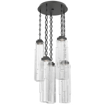 Hammerton CNB0056-05-MB-LC-CH2-L1 - Ledgestone Round 5pc Multi-Pendant with Chain