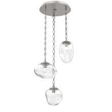 Hammerton CNB0069-03-BS-FC-CH1-L3 - Cosmos Round 3pc Multi-Pendant Chain (LED)