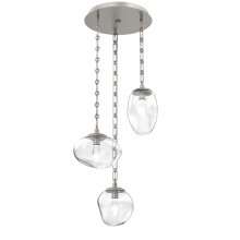 Hammerton CNB0069-03-BS-GC-CH3-L1 - Cosmos Round 3pc Multi-Pendant Chain (LED)