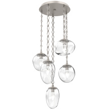 Hammerton CNB0069-05-BS-GC-CH1-L3 - Cosmos Round 5pc Multi-Pendant Chain (LED)