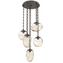 Hammerton CNB0069-05-FB-FA-CH2-L3 - Cosmos Round 5pc Multi-Pendant Chain (LED)