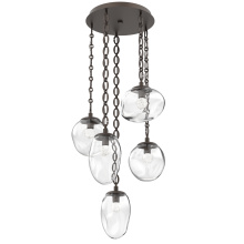 Hammerton CNB0069-05-FB-FC-CH2-L3 - Cosmos Round 5pc Multi-Pendant Chain (LED)