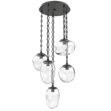 Hammerton CNB0069-05-MB-FC-CH1-L1 - Cosmos Round 5pc Multi-Pendant Chain (LED)