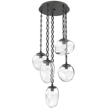 Hammerton CNB0069-05-MB-FC-CH2-L1 - Cosmos Round 5pc Multi-Pendant Chain (LED)