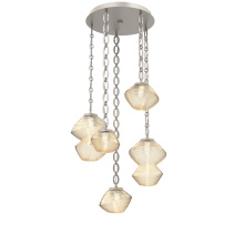 Hammerton CNB0089-05-BS-A-CH2-L3 - Mesa Round Chain 5pc Multi-Pendant