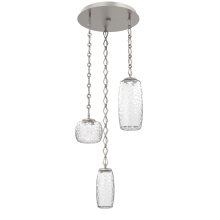 Hammerton CNB0091-03-BS-C-CH1-L1 - Vessel Round Chain 3pc Multi-Pendant