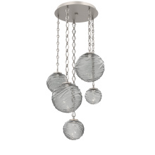 Hammerton CNB0092-05-BS-S-CH1-L3 - Gaia Round Chain 5pc Multi-Pendant