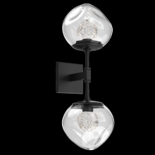 Hammerton IDB0095-02-MB-FC-L3 - Luna Double Sconce