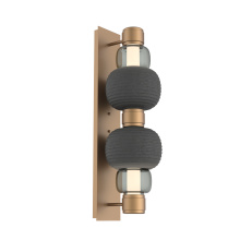 Hammerton IDB0106-D2-NB-S-L3-CB2 - Torno Mandrel Double Sconce