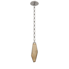 Hammerton LNB0050-17-BS-CB-CH1-L3 - Rock Crystal Chain Pendant - 17-Inch