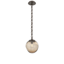 Hammerton LNB0062-01-FB-B-CH1-E2 - Aster Round Single Pendant with Chain (Bulb)