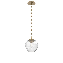 Hammerton LNB0062-01-GB-C-CH3-E2 - Aster Round Single Pendant with Chain (Bulb)