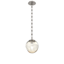Hammerton LNB0066-01-BS-GA-CH3-L3 - Aster Round Single Pendant with Chain (LED)