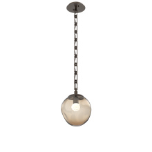 Hammerton LNB0066-01-FB-FB-CH3-L3 - Aster Round Single Pendant with Chain (LED)