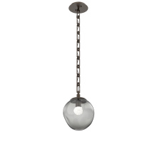 Hammerton LNB0066-01-FB-FS-CH3-L3 - Aster Round Single Pendant with Chain (LED)
