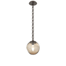 Hammerton LNB0066-01-FB-GB-CH2-L1 - Aster Round Single Pendant with Chain (LED)