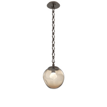 Hammerton LNB0066-01-FB-ZB-CH1-L1 - Aster Round Single Pendant with Chain (LED)