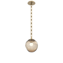 Hammerton LNB0066-01-GB-FB-CH3-L1 - Aster Round Single Pendant with Chain (LED)