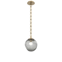 Hammerton LNB0066-01-GB-FS-CH1-L3 - Aster Round Single Pendant with Chain (LED)