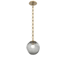 Hammerton LNB0066-01-GB-FS-CH2-L1 - Aster Round Single Pendant with Chain (LED)