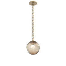 Hammerton LNB0066-01-GB-ZB-CH1-L3 - Aster Round Single Pendant with Chain (LED)