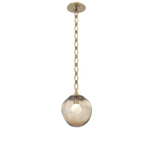 Hammerton LNB0066-01-GB-ZB-CH2-L1 - Aster Round Single Pendant with Chain (LED)